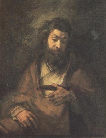 REMBRANDT Harmenszoon van Rijn The Apostle Simon (mk33) china oil painting image